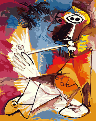 Schilderen op Nummer Abstract PBN10